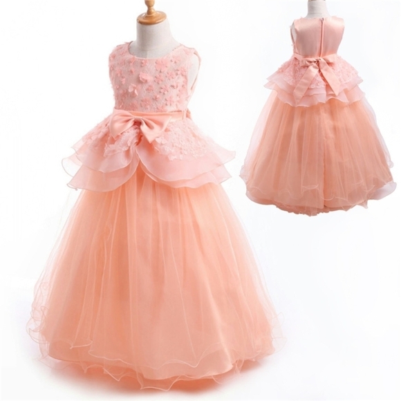 Frozen Other - Charming Peach Layered Halloweeen LED Dress